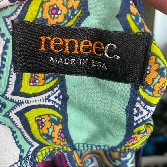 Renee C. Tank Size in Colorful Abstract Design Size XL - Picture 2 of 7